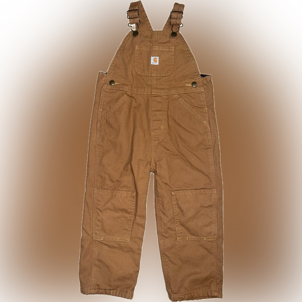 3T Carhartt Boys lined overalls